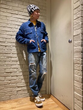 Mitsuさん（メンズ・170cm）の冬コーディネート