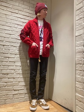 Mitsuさん（メンズ・170cm）の冬コーディネート