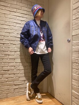 Mitsuさん（メンズ・170cm）の冬コーディネート