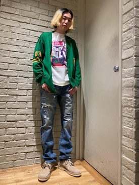 Mitsuさん（メンズ・170cm）の冬コーディネート