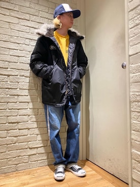 Mitsuさん（メンズ・170cm）の冬コーディネート