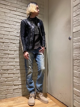 Mitsuさん（メンズ・170cm）の冬コーディネート