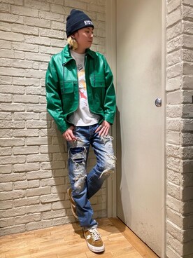 Mitsuさん（メンズ・170cm）の冬コーディネート