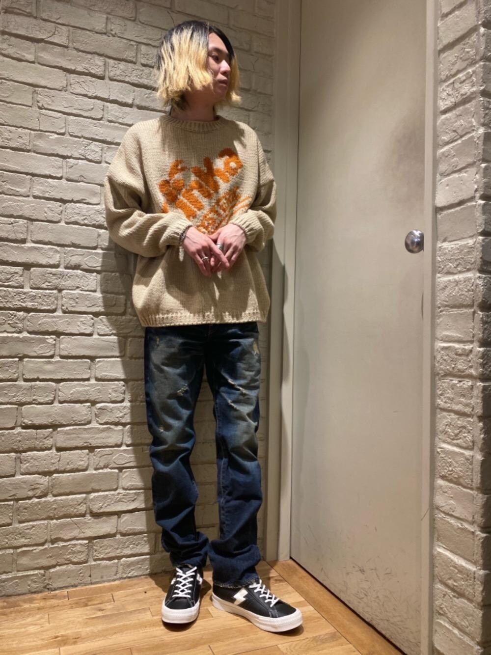 ヒステリックグラマー FUNKA編み込みニットプルオーバー 未使用品 HYSTERIC GLAMOUR（ヒステリックグラマー）の「FUNKA編み込みプル