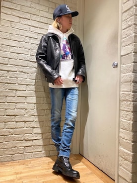 Mitsuさん（メンズ・170cm）の冬コーディネート