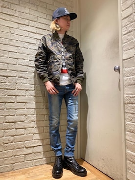 Mitsuさん（メンズ・170cm）の冬コーディネート