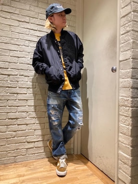 Mitsuさん（メンズ・170cm）の冬コーディネート