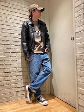 「コラボレーション」｜「アイテム（その他アウター）」を使った、Mitsuさん（メンズ・170cm）の夏コーディネート