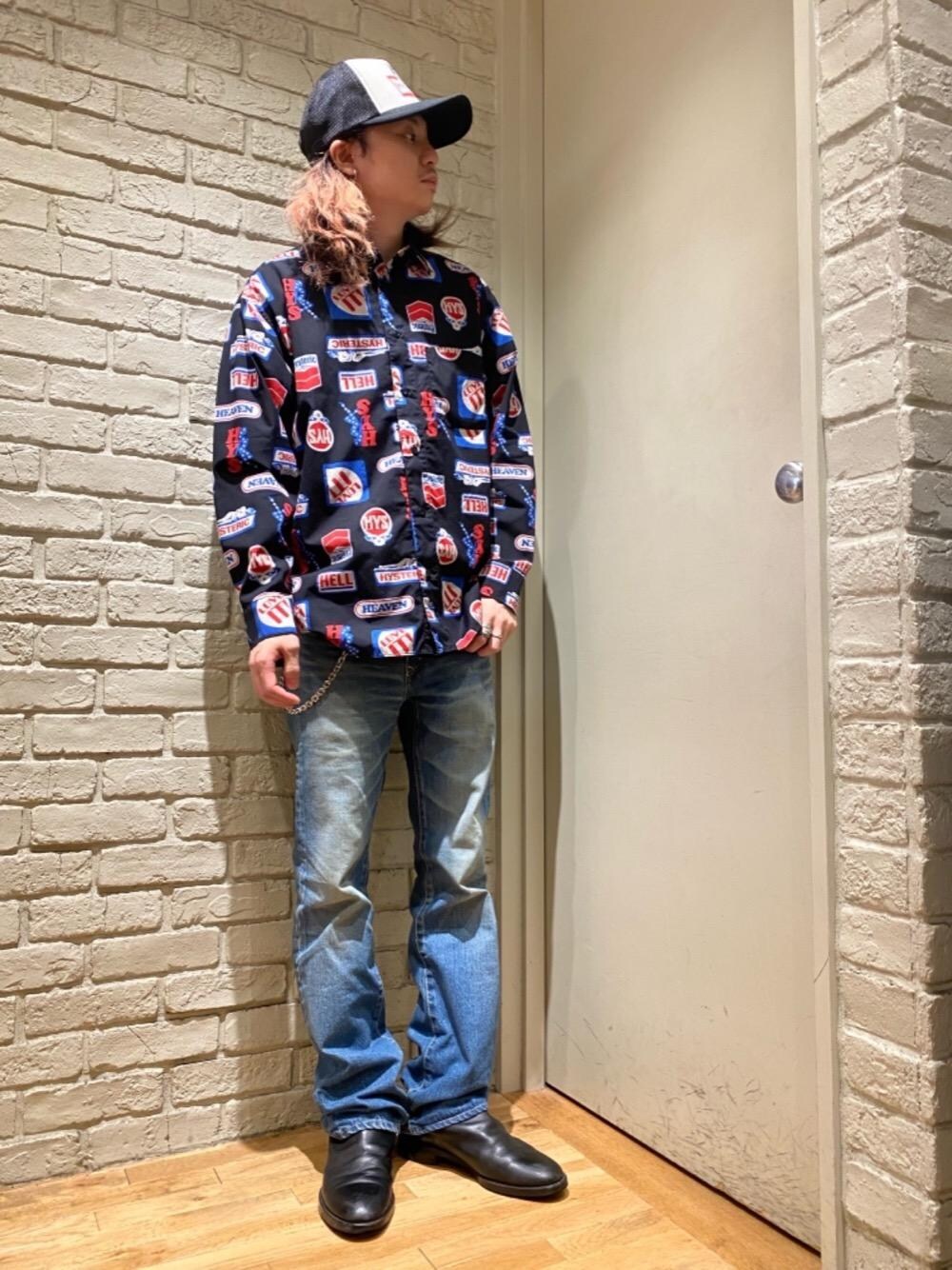 ヒステリックグラマー セットアップ Gジャン ブーツカット