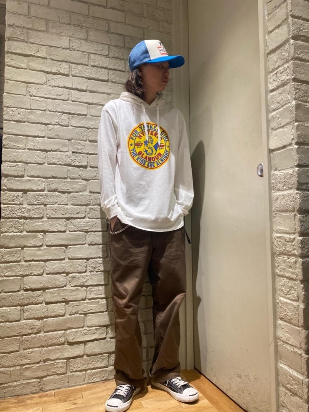 HYSTERIC GLAMOUR（ヒステリックグラマー）の「YANKEE GIRL パーカー