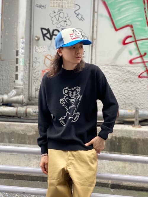 HYSTERIC GLAMOUR（ヒステリックグラマー）の「FIRE BEAR プルオーバー