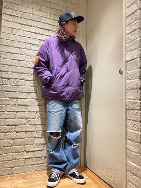 「でにむ」｜「アイテム（ナイロンジャケット）」を使った、Mitsuさん（メンズ・170cm）の秋コーディネート