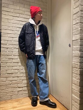 Mitsuさん（メンズ・170cm）の冬コーディネート