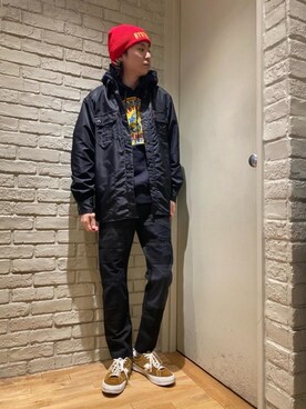 Mitsuさん（メンズ・170cm）の冬コーディネート