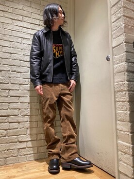 Mitsuさん（メンズ・170cm）の冬コーディネート
