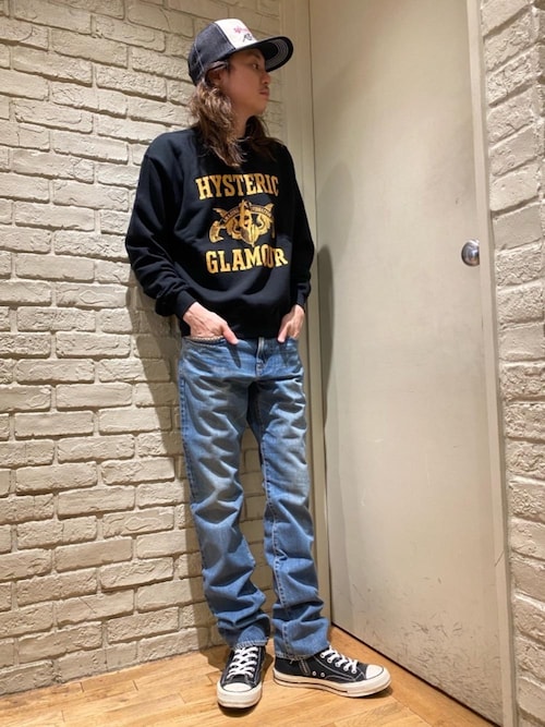ヒステリックグラマー AMAZING VIBRATION スウェット ヒスガール HYSTERIC GLAMOUR（ヒステリックグラマー）の「AMAZING