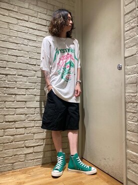 「ﾋﾞｯｸﾞｼﾙｴｯﾄ」｜Mitsuさん（メンズ・170cm）の夏コーディネート