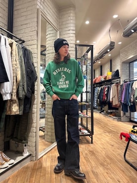 「でにむ」｜「アイテム（ニットキャップ/ビーニー）」を使った、Mitsuさん（メンズ・170cm）の冬コーディネート