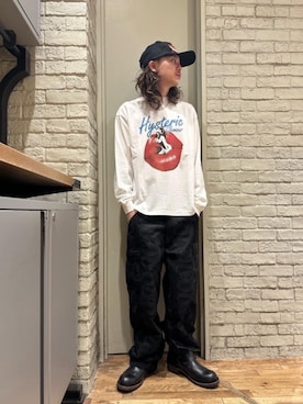 「みりたりー」｜「アイテム（ブーツ）」を使った、Mitsuさん（メンズ・170cm）の冬コーディネート
