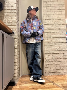 「HYSTERIC GLAMOUR（ヒステリックグラマー）のアイテム（その他）」を使った、Mitsuさん（メンズ・170cm）の冬コーディネート