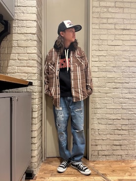 Mitsuさん（メンズ・170cm）の冬コーディネート