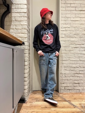 「ロンt」｜Mitsuさん（メンズ・170cm）の冬コーディネート