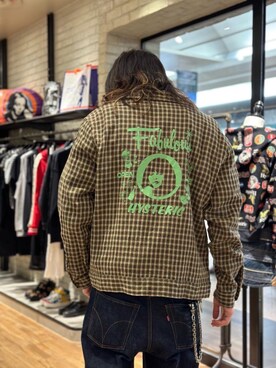 「シャツ 」｜「アイテム（財布/小物）」を使った、Mitsuさん（メンズ・170cm）の春コーディネート