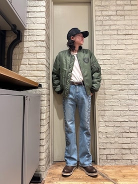「みりたりー」｜Mitsuさん（メンズ・170cm）の冬コーディネート