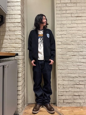 Mitsuさん（メンズ・170cm）の冬コーディネート