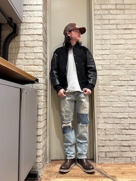 Mitsuさん（メンズ・170cm）の冬コーディネート