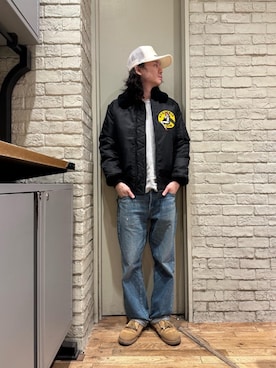 「みりたりー」｜Mitsuさん（メンズ・170cm）の冬コーディネート