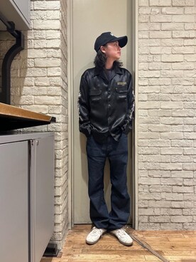 「でにむ」｜「アイテム（キャップ）」を使った、Mitsuさん（メンズ・170cm）の冬コーディネート