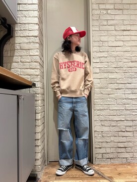 「でにむ」｜「アイテム（キャップ）」を使った、Mitsuさん（メンズ・170cm）の冬コーディネート