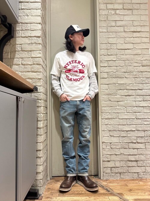 専用【未使用級】HYS'S BANDANA柄 ヘンリーネックスウェット HYSTERIC GLAMOUR（ヒステリックグラマー）の「HYSTERIC STAR