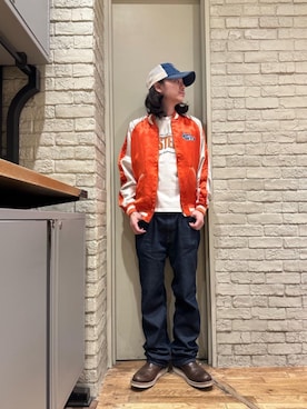 「でにむ」｜「アイテム（ブルゾン）」を使った、Mitsuさん（メンズ・170cm）の冬コーディネート