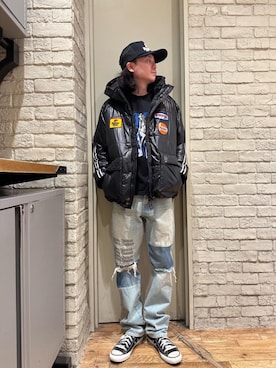 「でにむ」｜「アイテム（ジャケット/アウター）」を使った、Mitsuさん（メンズ・170cm）の春コーディネート