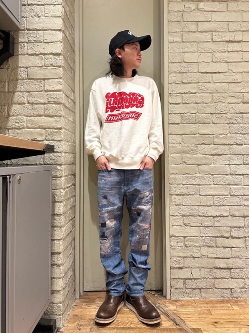 HYSTERIC GLAMOUR（ヒステリックグラマー）の「HARD REMAKE転写
