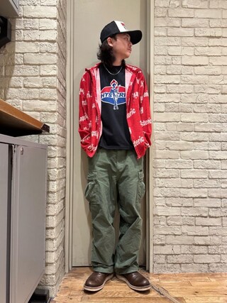 HYSTERIC GLAMOUR LUCIFER RISING パーカー HYSTERIC GLAMOUR（ヒステリックグラマー）の「SLANTED LOGO柄