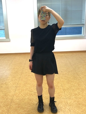 「aliceMcCALL（アリスマッコール）のアイテム」を使った、ミスターさん（レディース・155cm）の夏コーディネート