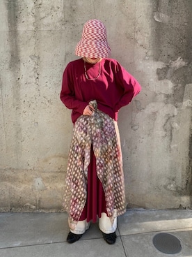 「JUCO.（ジュコ）のアイテム」を使った、ciccic28さん（レディース・155cm）の春コーディネート