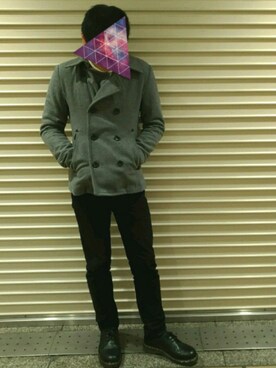 「imp.（インプ）のアイテム」を使った、TakAさん（メンズ・166cm）の冬コーディネート