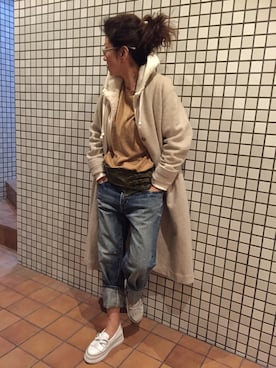 「COBRA（コブラ）のアイテム」を使った、katsumiさん（レディース・157cm）の冬コーディネート
