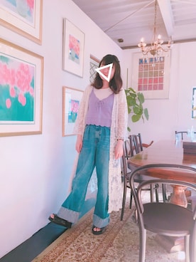 「代官山」｜なつみさん（レディース・163cm・20代）の夏コーディネート