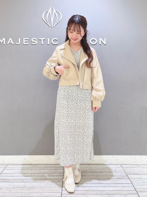 Majestic Legon マジェスティックレゴンなんばシティ店スタッフさんのライダースジャケットを使ったコーディネート Zozotown