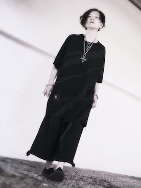 「OJISUN（オジサン）のアイテム」を使った、MASAYA【NOIR】さん（メンズ・170cm）の夏コーディネート