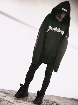 「Gaboratory（ガボラトリー）のアイテム」を使った、MASAYA【NOIR】さん（メンズ・170cm）の春コーディネート