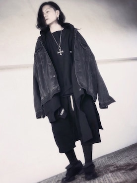 「Gabor（ガボール）のアイテム（アクセサリー）」を使った、MASAYA【NOIR】さん（メンズ・170cm）の春コーディネート