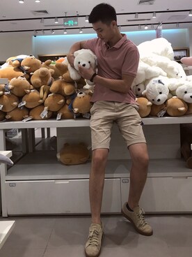 「Selected   （-）のアイテム」を使った、远山君_さん（メンズ・182cm）の秋コーディネート