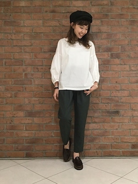moritaさん（レディース・159cm）の冬コーディネート