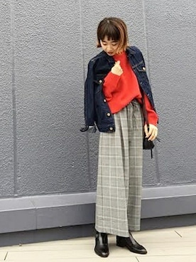 moritaさん(レディース・159cm)の冬コーディネート